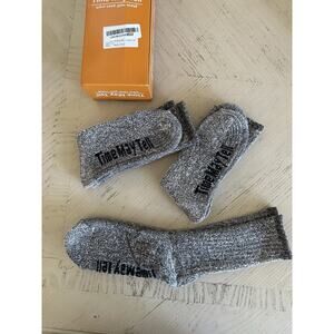 Time May Tell Men’s Merino Wool Socks (2 Pack) Size 9-13